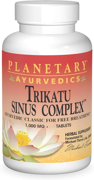 Planetary Herbals, Trikatu Sinus Complex, 120 ct