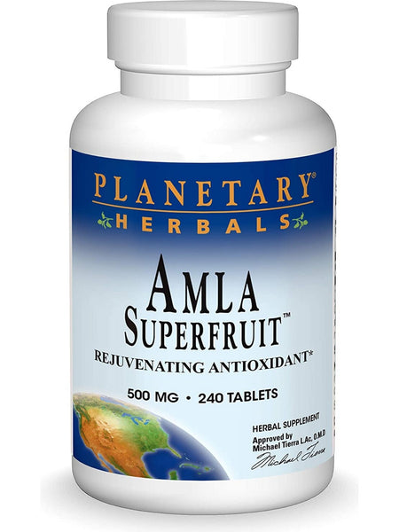 Planetary Herbals, Amla Superfruit™ 500 mg, 240 Tablets