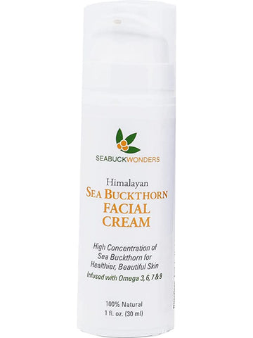 SeabuckWonders, Sea Buckthorn Facial Cream, 1 fl oz