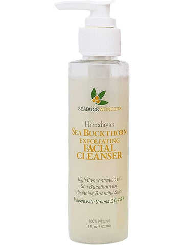 SeabuckWonders, Sea Buckthorn Exfoliating Facial Cleanser, 4 fl oz