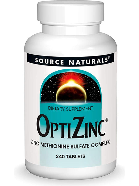 Source Naturals, OptiZinc, 30mg, 240 ct