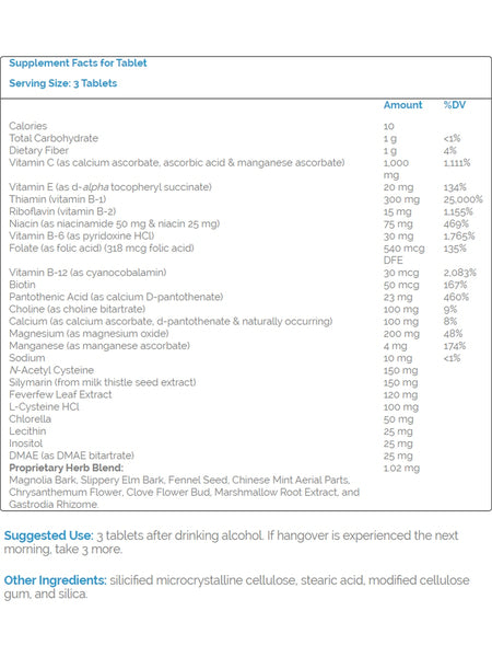 Source Naturals, Hangover Formula™, 30 tablets