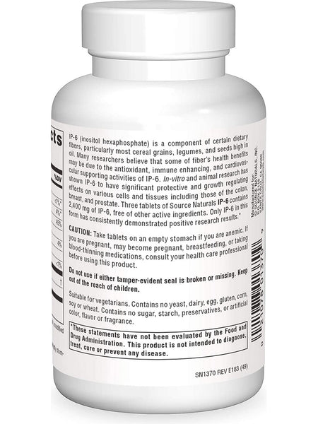 Source Naturals, IP-6 800 mg, 90 tablets