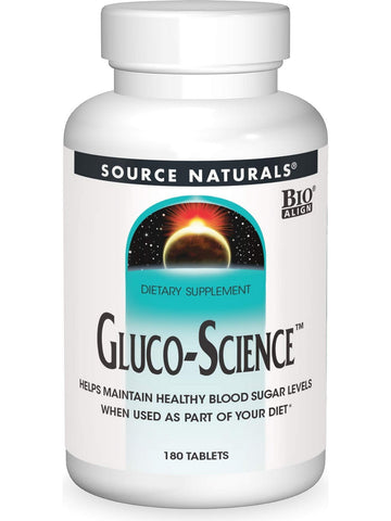 Source Naturals, Gluco-Science™, 180 tablets