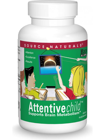 Source Naturals, Attentive Child Bio-Aligned, 120 ct