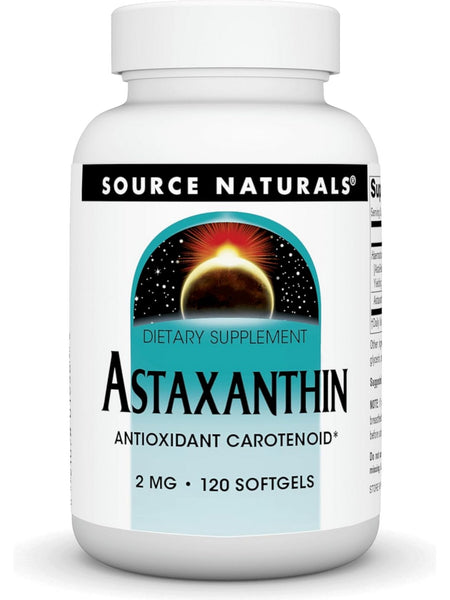 Source Naturals, Astaxanthin, 2mg, 120 softgels