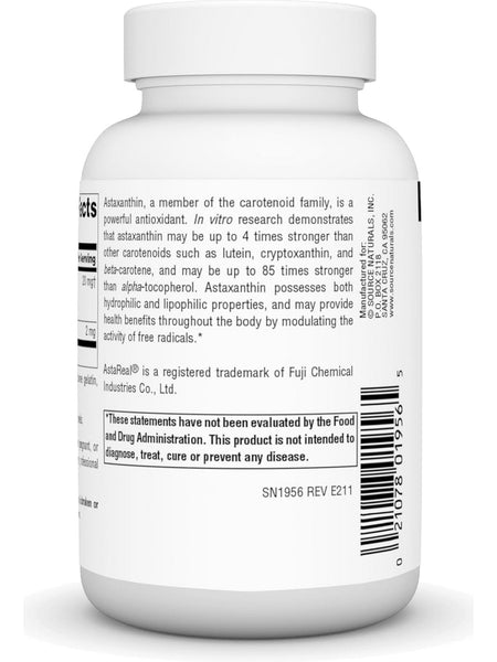 Source Naturals, Astaxanthin, 2mg, 120 softgels