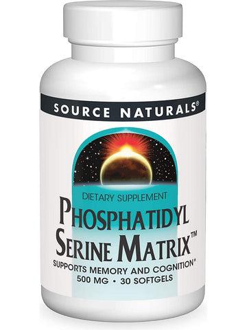 Source Naturals, Phosphatidyl Serine Matrix™ 500 mg, 30 softgels