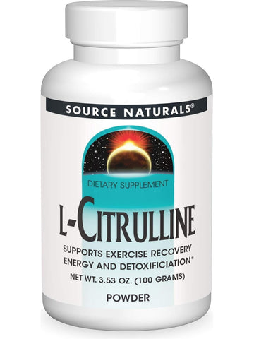 Source Naturals, L-Citrulline powder, 100 grams