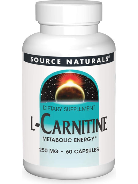 Source Naturals, L Carnitine, fumarate, 250mg, 60 ct