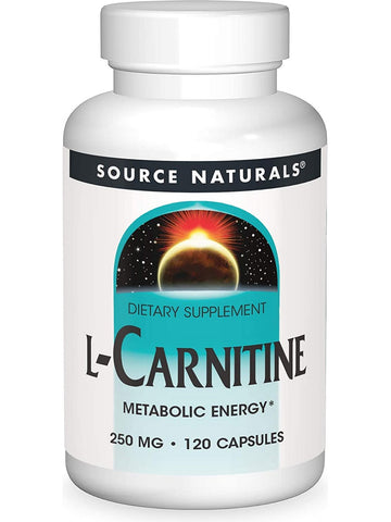 Source Naturals, L-Carnitine (fumarate) 250 mg, 120 capsules