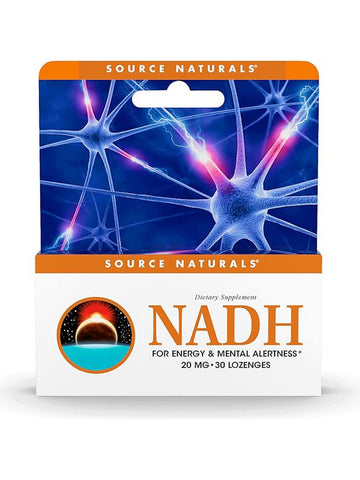 Source Naturals, NADH, 20mg, 30 lozenges