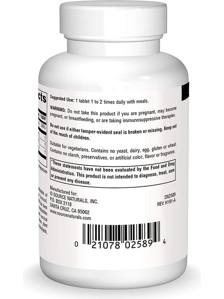 Source Naturals, DIM (Diindolylmethane) 200 mg, 60 tablets