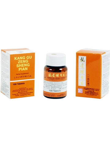 ** 6 PACK ** Solstice, Kang Gu Zeng Sheng Pian, 100 tablets