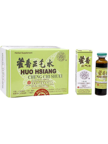 Solstice, Yu Lam Brand, Huo Hsiang Cheng Chi Shuei, 12 Bottles-4 fl oz