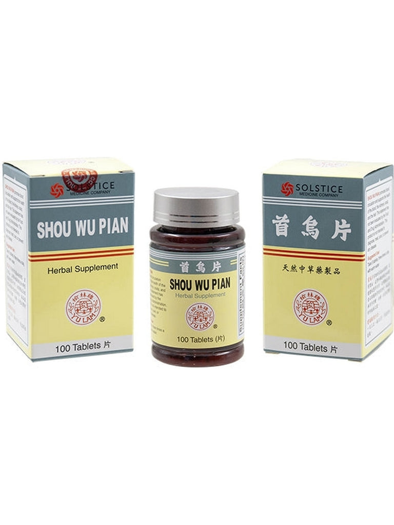 Solstice, Yu Lam Brand, Shou Wu Pian, 100 tablets