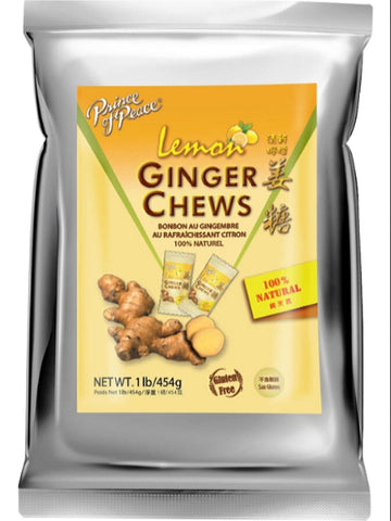 Prince of Peace, Lemon Ginger Chews, 1 lb