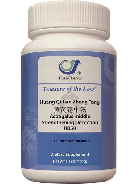 Treasure of the East, Huang Qi Jian Zhong Tang, Astragalus middle Strengthening Decoction, Granules, 100 grams